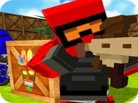 Juego Blocky Gun Paintball 2 Para Jugar en juegos-y8.com