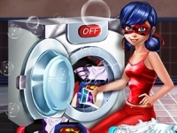 Juego Ladybug Washing Costumes Para Jugar en juegos-y8.com